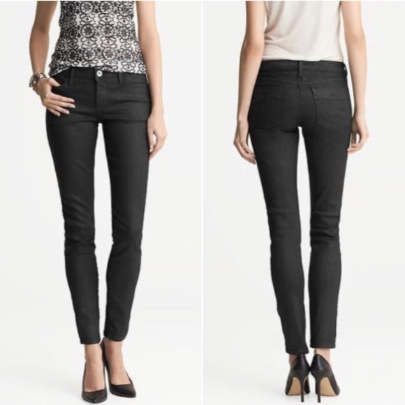 banana republic coated jeans